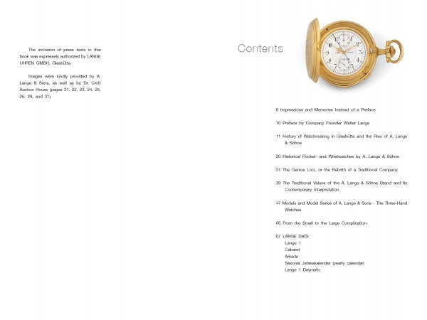 The Beauty of Time - Contents