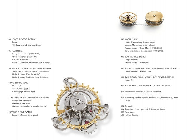The Beauty of Time - Book Contents