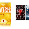 Discover Book Cover Designs by Schiffer Publishing, Ltd.—featuring The Watch’s figure in an orange dust storm, Doctor Sleep’s smoky red/white text on black, and The Quick’s blue clouds above a Victorian building. Perfect cover inspiration!.