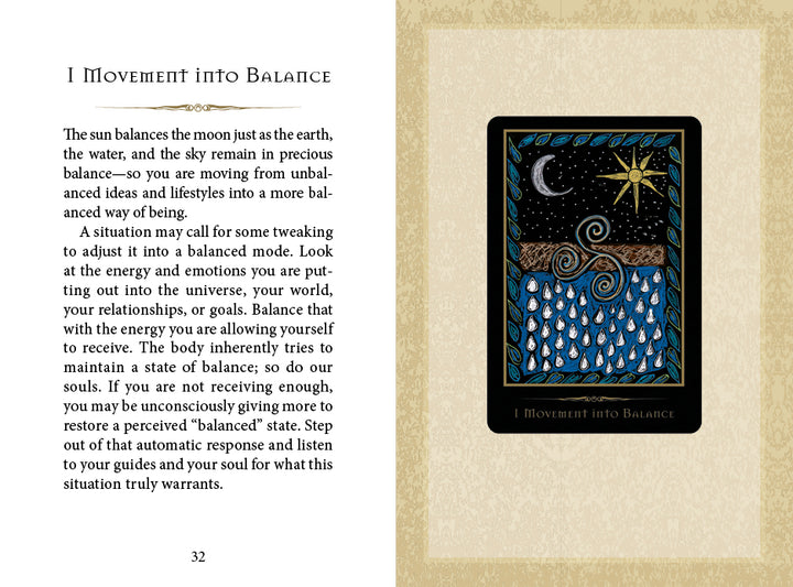 Shamanic Healing Oracle Cards - I Movement Into Balance