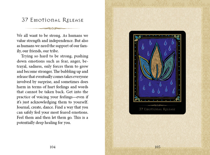 Shamanic Healing Oracle Cards - 37 Emotional Release