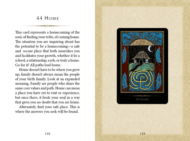 Shamanic Healing Oracle Cards - 44 Home