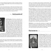 A book spread from The Avalonian Oracle by Schiffer Publishing, Ltd. displays tarot cards for Celtic Priestess Arianrhod and Branwen, featuring card meanings, affirmations, mythology, keywords, and black-and-white illustrations.