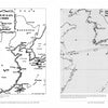 From "Matterhorn--The Operational History of the US XX Bomber Command from India and China" by Schiffer Publishing, Ltd.: two black-and-white maps show B-29 targets in Asia and Japan and bomber routes from Chinese bases to Japan, Korea, and beyond.
