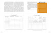 A two-page spread from Marching Band Techniques by Schiffer Publishing, Ltd. features text, two Subcase/Outcome Approach tables (one blank, one filled in), and an orange Activities sidebar with marching band rehearsal prompts.