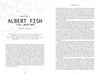 Two pages from "Vile: Peeking Under the Skin of Murderers" by Schiffer Publishing, Ltd. The left page introduces the chapter on Albert Fish with a quote; the right discusses his life and crimes as a notorious serial killer.