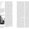 A two-page magazine spread highlights Schiffer Publishing, Ltd.'s More Connecticut Lore, with an article on Connecticut’s industrial heritage, columns of text, a Beckley Furnace casting photo, and Connecticut folklore in the bottom-left caption.