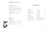 The left page features copyright and publisher details for Schiffer Publishing, Ltd. with a large Arabic calligraphy symbol. The right page lists the table of contents for An Introduction to Arabic Calligraphy, including page numbers.