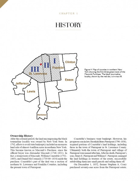 Collector's Guide to the Black Tourmaline of Pierrepont History
