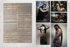 A magazine spread from Ink ’N Guys by Schiffer Publishing, Ltd. shows an interview on the left and five photos of male tattoo models on the right, capturing striking tattoo photography and the models’ beards.