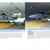 Two military jets, celebrated for aerial combat and Israeli Air Force missions like Operation OPERA, are housed in hangars. "The Raptors" by Schiffer Publishing, Ltd. details each aircraft's historical role and achievements.