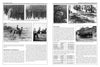 Two pages from "The 8th Waffen-SS Cavalry Division Florian Geyer" by Schiffer Publishing, Ltd. show black-and-white photos of soldiers and horses, with captions, text columns, and data tables on Waffen-SS units.