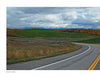 Yellowstone Country by Schiffer Publishing, Ltd. showcases panoramic views of winding rural roads, grassy fields, autumn trees, and distant snow-capped peaks—capturing the stunning scenery of Yellowstone National Park.