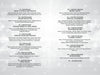 The contents page of "Light the Way" by Schiffer Publishing, Ltd. lists 18 chapters and a conclusion, with chapter numbers, titles, brief summaries, all in black text on a white, bokeh-style background.
