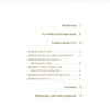 The table of contents for "German U-boat Ace Carl Emmermann" by Schiffer Publishing, Ltd. lists chapters like Introduction, U-boat commander Emmermann, Training on U-172, Six Patrols, Conclusion, and Bibliography with corresponding page numbers.