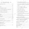 Soul Stepping by Schiffer Publishing, Ltd.: Table of contents page listing chapters on gratitude, affirmation walks, spiritual walking, asking questions, the game of plenty, changing your story, and stepping out; black text on white background.