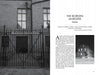 A black-and-white two-page spread from "Unsolved New England" by Schiffer Publishing, Ltd.: the left page shows a brick building with "MASSACHUSETTS," while the right highlights THE BORDEN MURDERS, a notorious unsolved mystery.