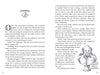 A book spread from "Thomas Jefferson and the Return of the Magic Hat" by Schiffer Publishing, Ltd. shows Chapter 2 text and an illustration of John Bustill in old-fashioned clothes, possibly holding a magic hat. The drawing appears on the right page.