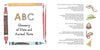 Wild Animal ABC by Schiffer Publishing, Ltd. features a colorful, crayon-bordered page with animal poems and hat illustrations next to each rhyme—an ideal ABC book promoting kindness and fun facts for kids.