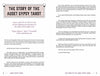 A two-page spread from Auset Gypsy Tarot by Schiffer Publishing, Ltd. features introductory text on this bohemian deck, its inspiration and purpose, with elegant borders and astrological symbols accenting the headings.