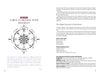A book spread from *Tarot in Motion* by Schiffer Publishing, Ltd. shows a wheel diagram with eight seasonal celebrations on the left and their Tarot card meanings listed as “The Eight Seasonal Celebrations” on the right page.