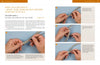 A step-by-step page from Modern Splicing by Schiffer Publishing, Ltd. shows hands removing a rope core using modern splicing methods, with detailed text and four close-up photos of the process on the right side.