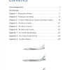 A table of contents features section titles and page numbers on the left, with vertical side-view illustrations of the Myasishchev M-4 and 3M bombers on the right—highlighting jet bomber history in this Schiffer Publishing, Ltd. release.
