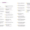 The table of contents in Breakthrough Ghost Photography of Haunted Historic Virginia by Schiffer Publishing, Ltd. lists chapters by Virginia counties and paranormal topics, with orange page numbers, a two-column white layout, purple section titles, and black chapter info.