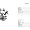 The Intuitive Adventure by Schiffer Publishing, Ltd. features a black and white floral mug illustration beside a table of contents highlighting intuition, manifesting, and intuitive tools for self-healing.