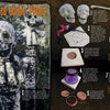 Best of How to Haunt Your House, Volume II by Schiffer Publishing, Ltd. includes a Halloween DIY guide for illuminated gothic pillars with skull toppers—complete with instructions, step photos, materials, and spooky display ideas across two pages.