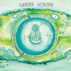 Maps of My Emotions by Schiffer Publishing, Ltd. is an illustrated fantasy map with a central lake and island, forests, a ship, mountains, winding paths, and mythical landmarks—ideal for children’s emotional exploration in gentle green and blue tones.