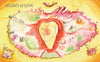Maps of My Emotions by Schiffer Publishing, Ltd. is a whimsical illustrated map inspired by Bimba Landmann, featuring colorful paths, forests, and rivers—inviting an enchanting journey of children’s emotional discovery in warm pink and yellow tones.