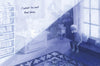 A lonely child with glasses sits on a windowsill in a blue-tinted room, sunlight shining in. Inspired by the autism book *I Am Odd, I Am New* from Schiffer Publishing, Ltd., text reads: "I want to not feel blue.