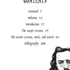 A close-up of an open book beside The Poe Tarot by Schiffer Publishing, Ltd., a tarot deck inspired by the haunting tales of Edgar Allan Poe.