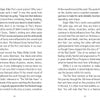An open book, The Poe Tarot by Schiffer Publishing, Ltd., reveals two pages discussing Edgar Allan Poe’s literary influences and the Rider-Waite-Smith Tarot, exploring card imagery, interpretations, and the unique concept of a Poe-themed tarot deck.