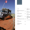 The Mercedes-Benz G-Class from Schiffer Publishing, Ltd. powers down a dirt road, its all-wheel-drive performance handling every bump with ease.