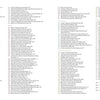 The table of contents in The Great Outdoors by Schiffer Publishing, Ltd. spans two pages in compact text, outlining topics such as outdoor activities, Tactics, Area Events, Oceans, North America, and Asia for adventure travel inspiration.