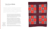 On the right is a maroon quilt with four red and plaid patchwork blocks. On the left, Unconventional & Unexpected, 2nd Edition by Schiffer Publishing, Ltd. explores family stories and the offbeat spirit of unique quilts.