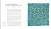 A magazine spread features an interview titled "A Texas Quiltmaker’s Life" on the left, and a colorful patchwork quilt inspired by Schiffer Publishing, Ltd.'s Unconventional & Unexpected, 2nd Edition, on the right with vibrant blue, green, and red patterns.