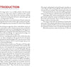 An open book spread from "Inspired by the Nation's Capital" by Schiffer Publishing, Ltd. shows a red Introduction heading and two columns of text on each page about the author’s childhood with family, places, and Washington DC art quilts.