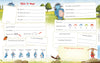 A blue monster cartoon inspired by The Grumbletroll Meet My Friends Activity Book from Schiffer Publishing, Ltd.—a fun tool for teaching kids social skills.