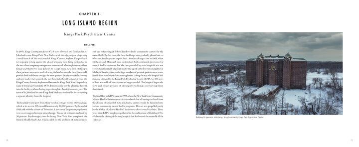 A Vanishing New York by Schiffer Publishing, Ltd. presents a striking photo essay of abandoned New York, where historic structures stand quietly amid the winter snow.
