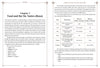 A two-page spread from Vedic Transformation by Schiffer Publishing, Ltd. explains Ayurveda’s six tastes, with an overview and a comparison table showing each taste’s effects on doshas to support Ayurvedic wellness.