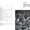 A man in a suit greets fans, echoing the energy of B.B. King's blues. Opposite is the bold blue-and-black table of contents from "B.B. King: From Indianola to Icon" by Schiffer Publishing, Ltd.