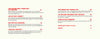 A Kevin Smith filmography by Schiffer Publishing, Ltd., listing movie titles, years, themes, and page numbers in red and black on cream. Examples: Zack and Miri Make a Porno (2008): Sex Education; Clerks III (2022): Friendship.