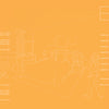 The Future Interior Designer’s Handbook by Schiffer Publishing, Ltd. features an orange contents page with white outlined art of a person in a modern bedroom, chapter titles and pages on the right, and design tips and publication info on the left.