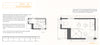 The Future Interior Designer's Handbook by Schiffer Publishing, Ltd. compares 1-inch and 1/4-inch scale bedroom plans, showing how designers represent room sizes and label furniture on grid backgrounds with explanatory notes.