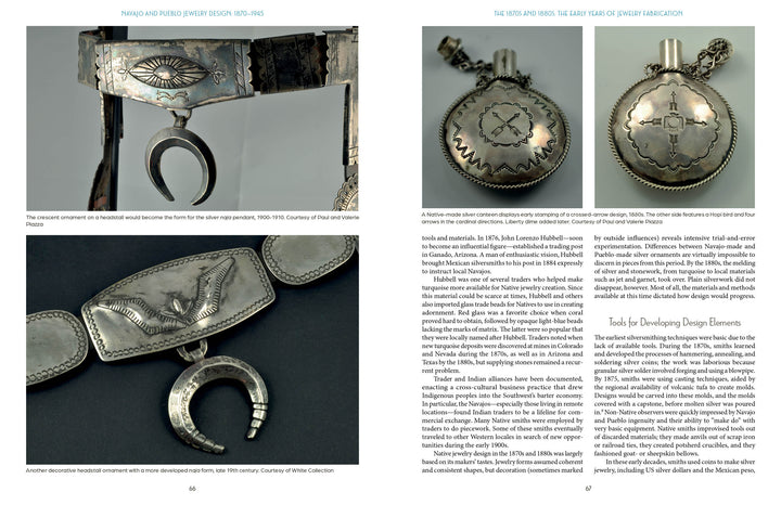 navajo and pueblo jewelry design book