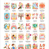 The ColorMaps: Be Happy by Schiffer Publishing, Ltd. features 30 vibrant illustration thumbnails with uplifting messages, color-coded patterns, and page numbers—ideal for stress-free adult coloring.