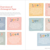 The Illustrated Enneagram by Schiffer Publishing, Ltd. features a two-page spread with brief overviews of the nine Enneagram types, each in a colorful box with a bold number—perfect for understanding core motivations and desires.